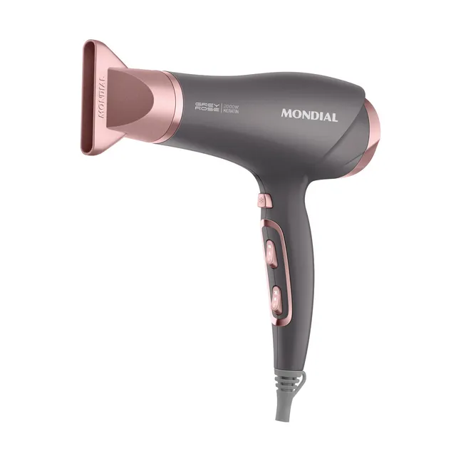 Secador Mondial 2000w SCN-11 Grafine/Rose