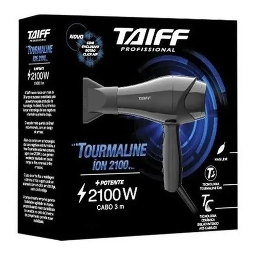 Secador Taiff Tourmaline Íon 2100w